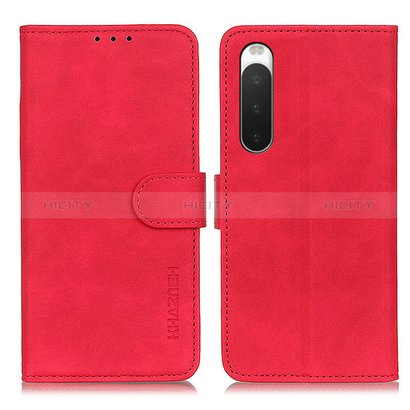 Custodia Portafoglio In Pelle Cover con Supporto K09Z per Sony Xperia 10 IV