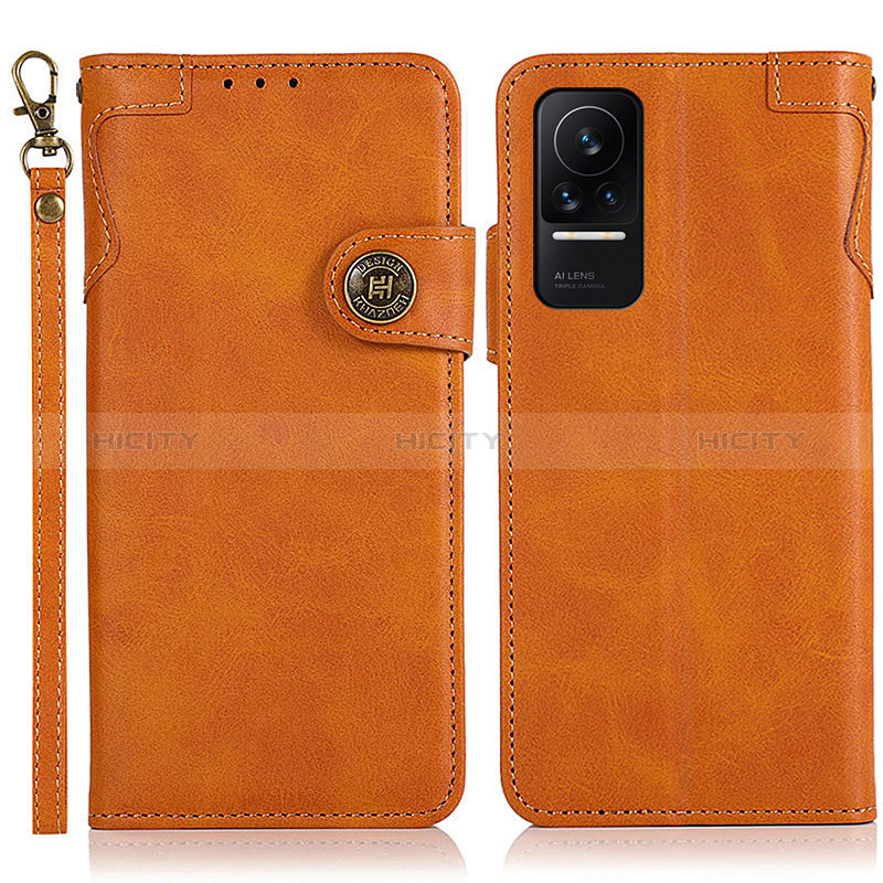 Custodia Portafoglio In Pelle Cover con Supporto K09Z per Xiaomi Civi 1S 5G Marrone