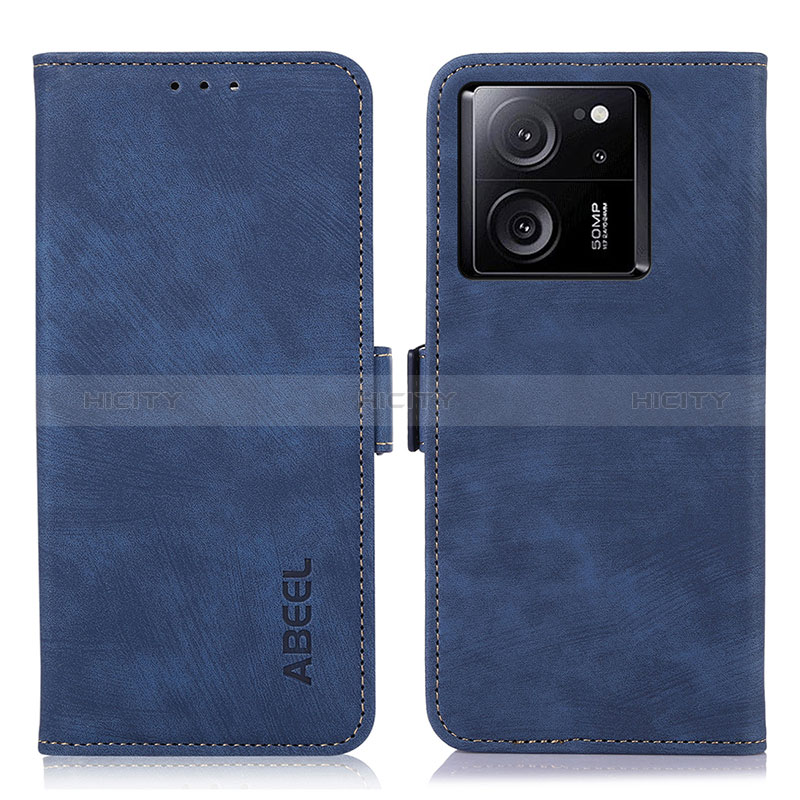 Custodia Portafoglio In Pelle Cover con Supporto K09Z per Xiaomi Mi 13T 5G Blu