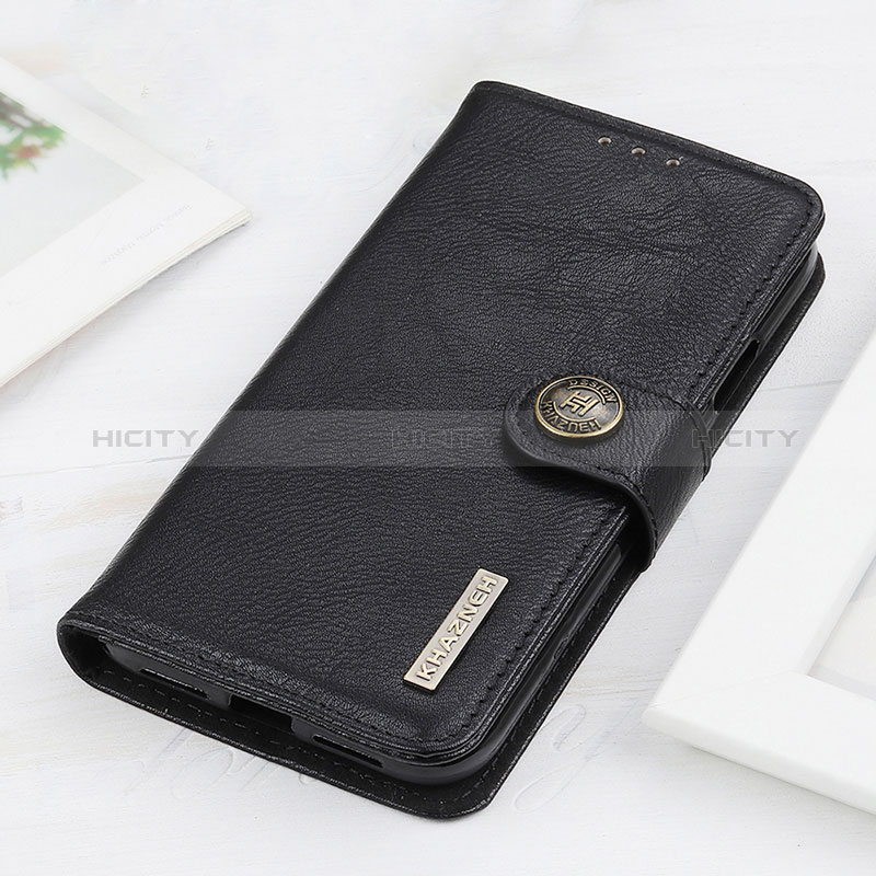 Custodia Portafoglio In Pelle Cover con Supporto KZ2 per Huawei Honor X5 Plus Nero