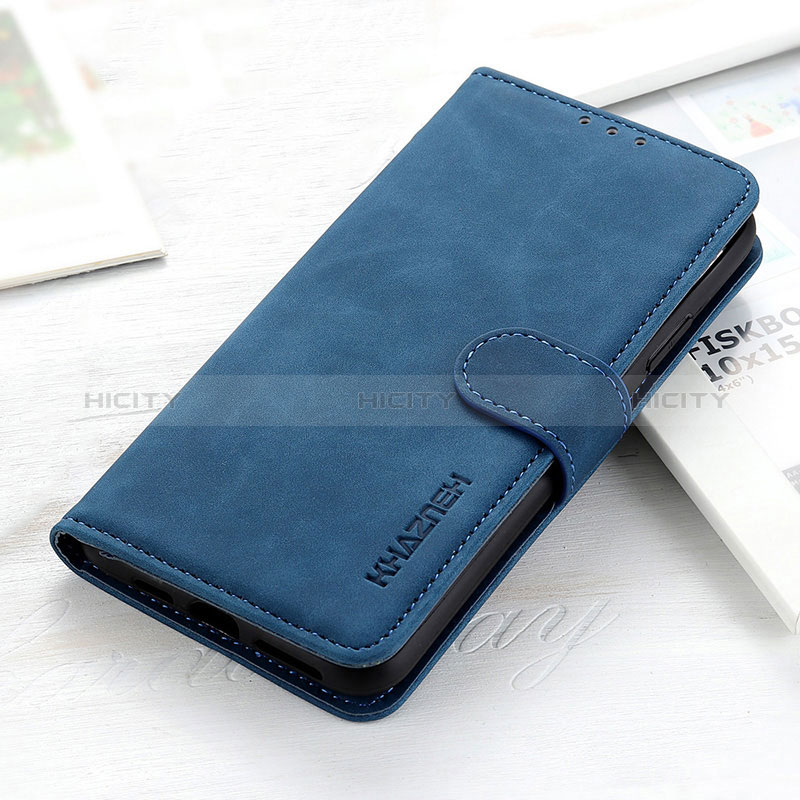 Custodia Portafoglio In Pelle Cover con Supporto KZ3 per Huawei Honor X5 Blu