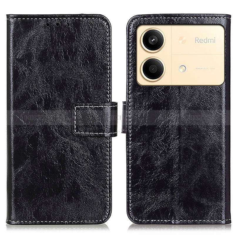 Custodia Portafoglio In Pelle Cover con Supporto KZ4 per Xiaomi Redmi Note 13R Pro 5G