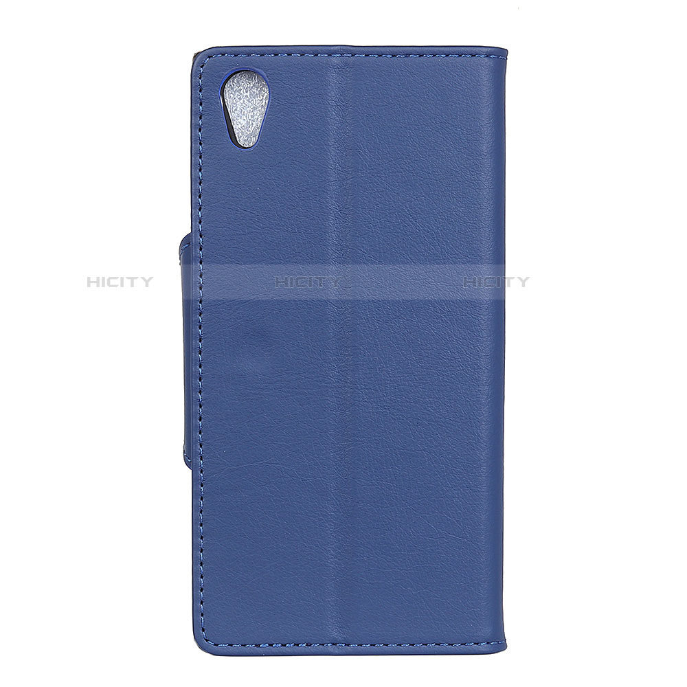 Custodia Portafoglio In Pelle Cover con Supporto L01 per Alcatel 1