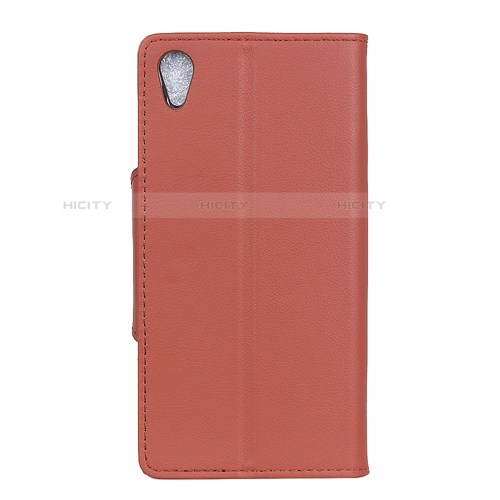 Custodia Portafoglio In Pelle Cover con Supporto L01 per Alcatel 1