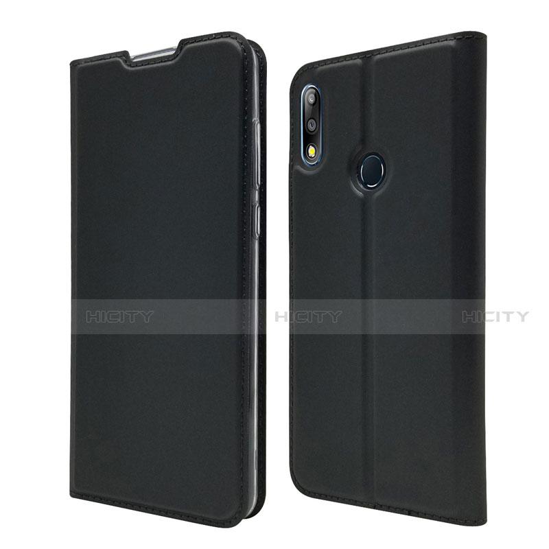 Custodia Portafoglio In Pelle Cover con Supporto L01 per Asus Zenfone Max Pro M2 ZB631KL Nero