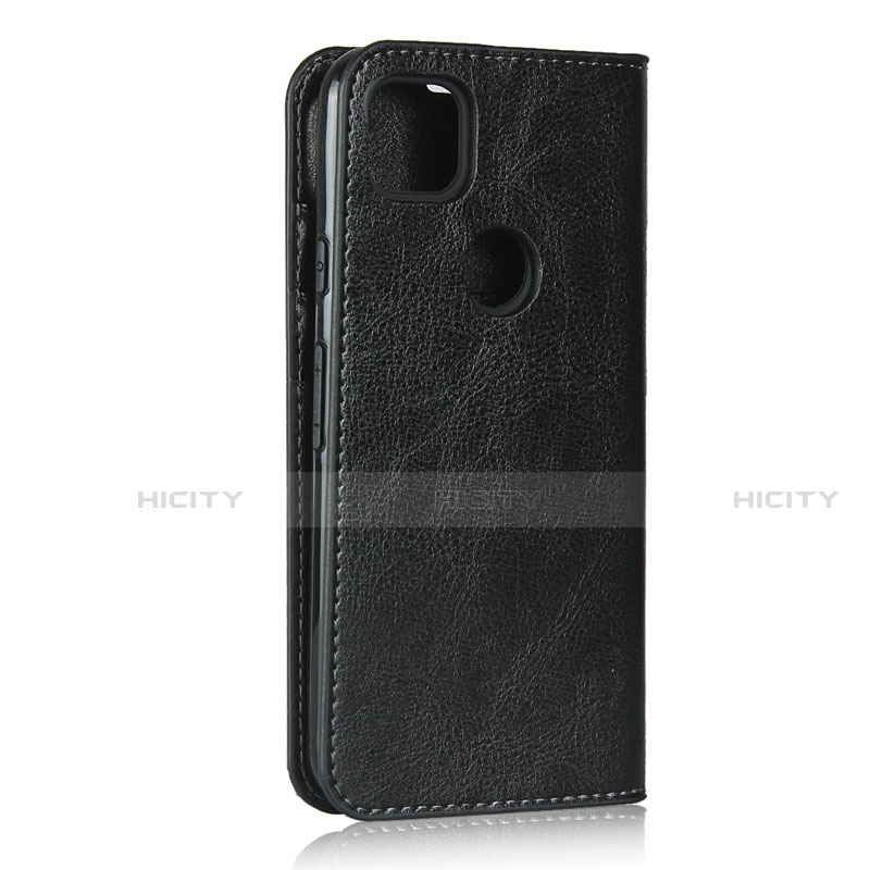 Custodia Portafoglio In Pelle Cover con Supporto L01 per Google Pixel 4a