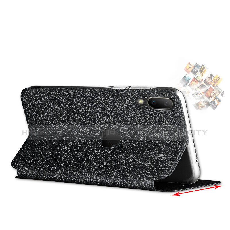 Custodia Portafoglio In Pelle Cover con Supporto L01 per Huawei Enjoy 9 Plus