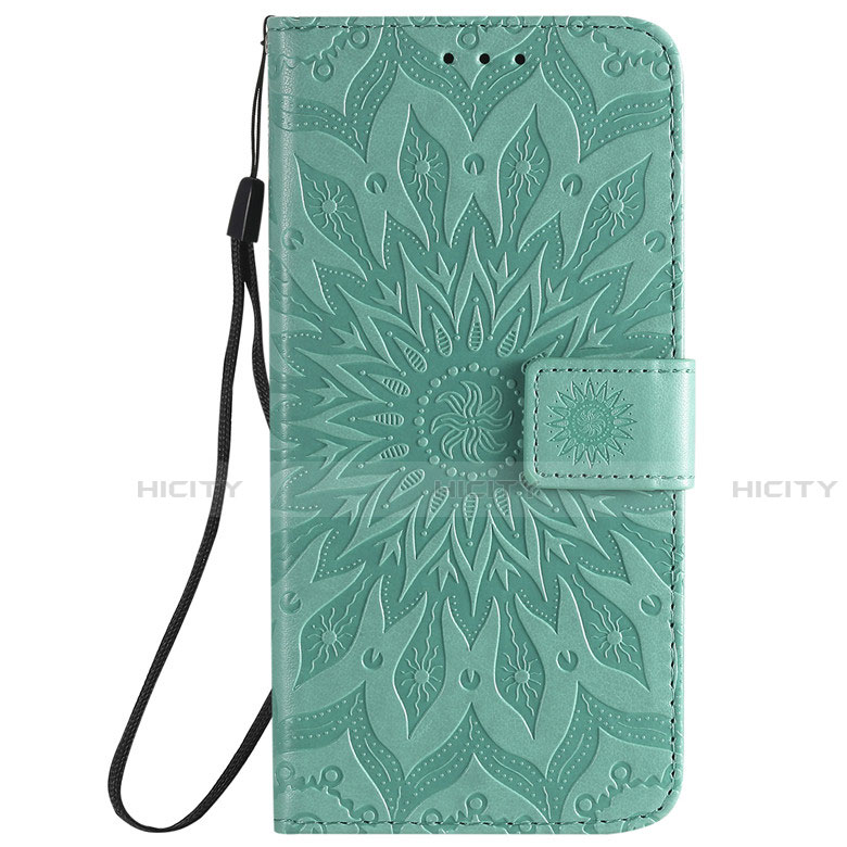 Custodia Portafoglio In Pelle Cover con Supporto L01 per Nokia 2.3 Verde