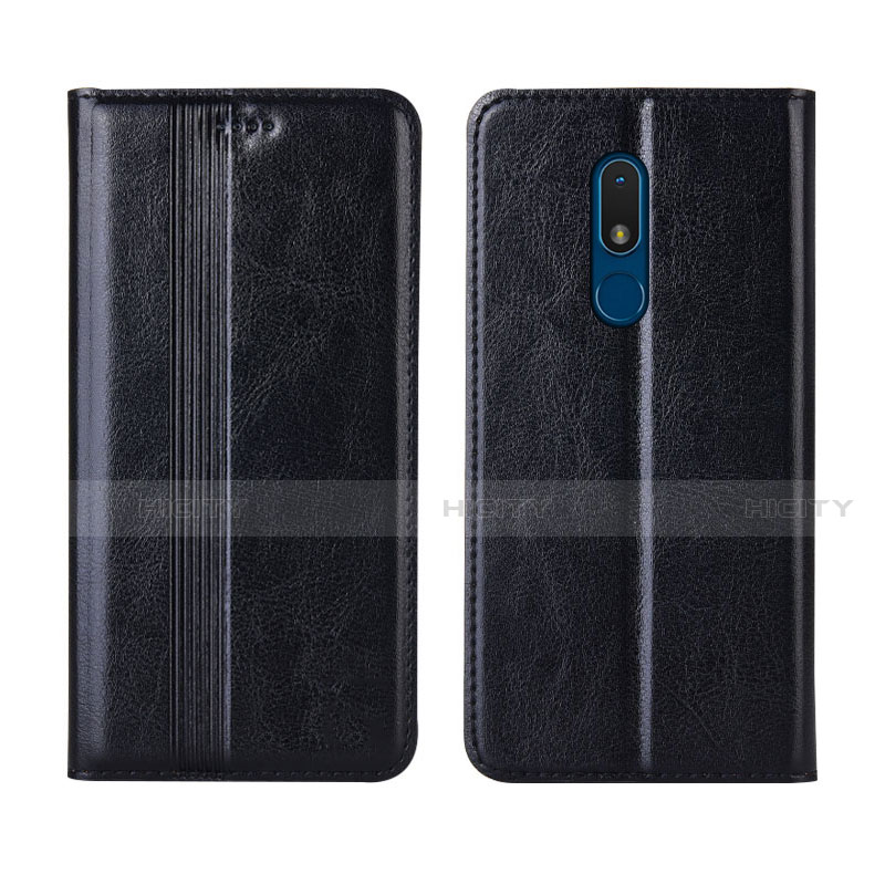 Custodia Portafoglio In Pelle Cover con Supporto L01 per Nokia C3