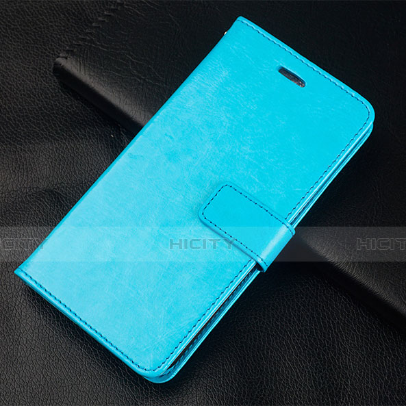 Custodia Portafoglio In Pelle Cover con Supporto L01 per OnePlus 5T A5010 Cielo Blu