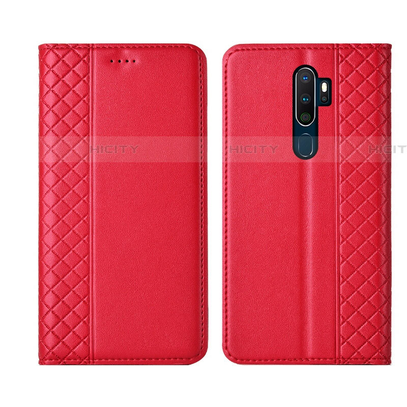 Custodia Portafoglio In Pelle Cover con Supporto L01 per Oppo A11