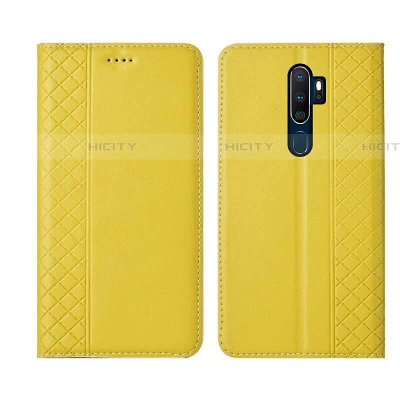 Custodia Portafoglio In Pelle Cover con Supporto L01 per Oppo A5 (2020)