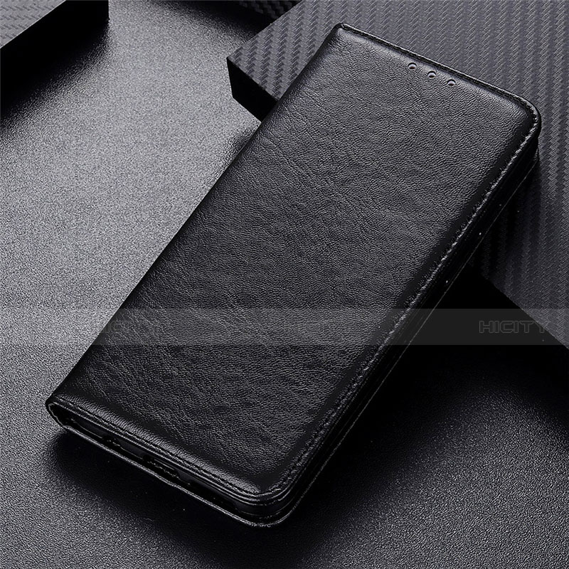 Custodia Portafoglio In Pelle Cover con Supporto L01 per Oppo F17 Pro Nero