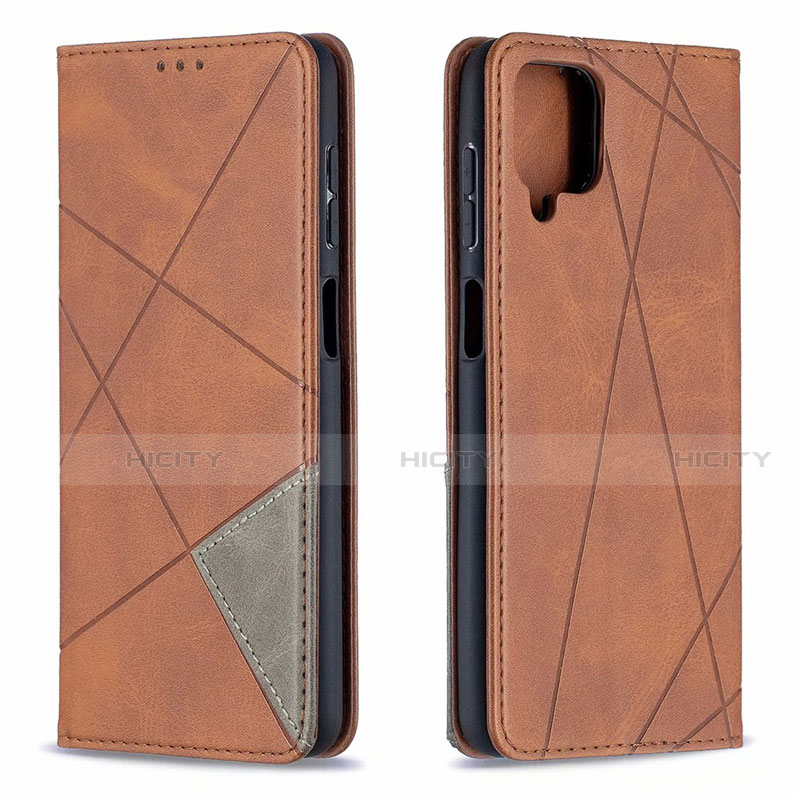 Custodia Portafoglio In Pelle Cover con Supporto L01 per Samsung Galaxy A12