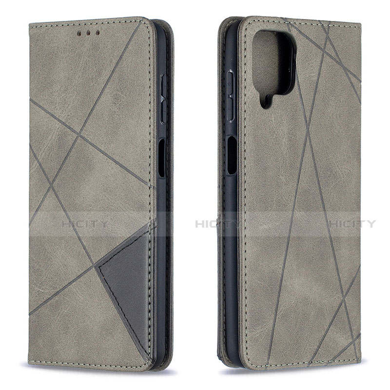 Custodia Portafoglio In Pelle Cover con Supporto L01 per Samsung Galaxy A12