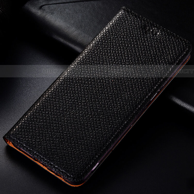 Custodia Portafoglio In Pelle Cover con Supporto L01 per Samsung Galaxy A81 Nero