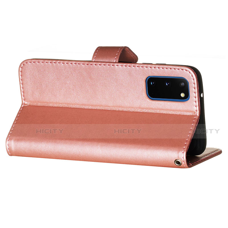 Custodia Portafoglio In Pelle Cover con Supporto L01 per Samsung Galaxy S20 5G