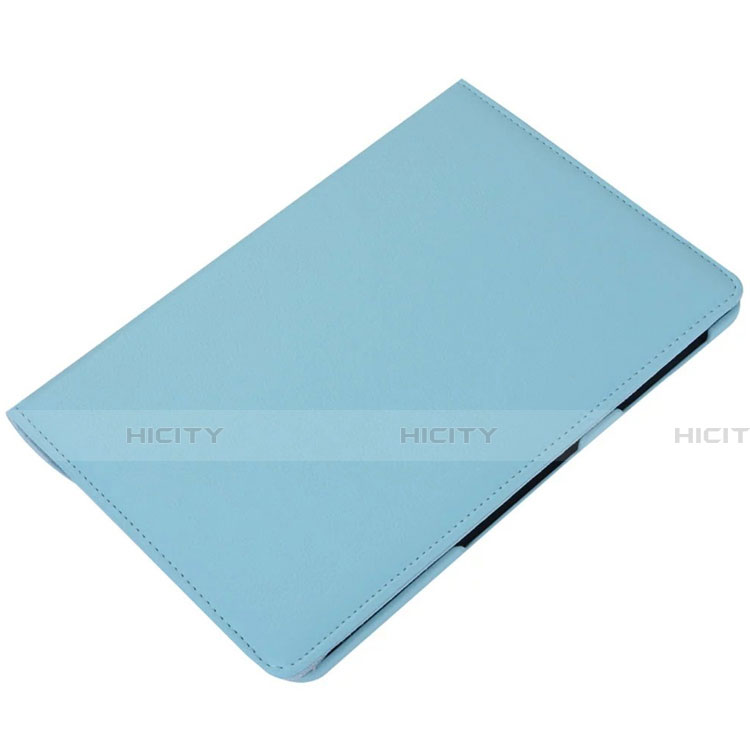 Custodia Portafoglio In Pelle Cover con Supporto L01 per Samsung Galaxy Tab S6 Lite 4G 10.4 SM-P615 Cielo Blu