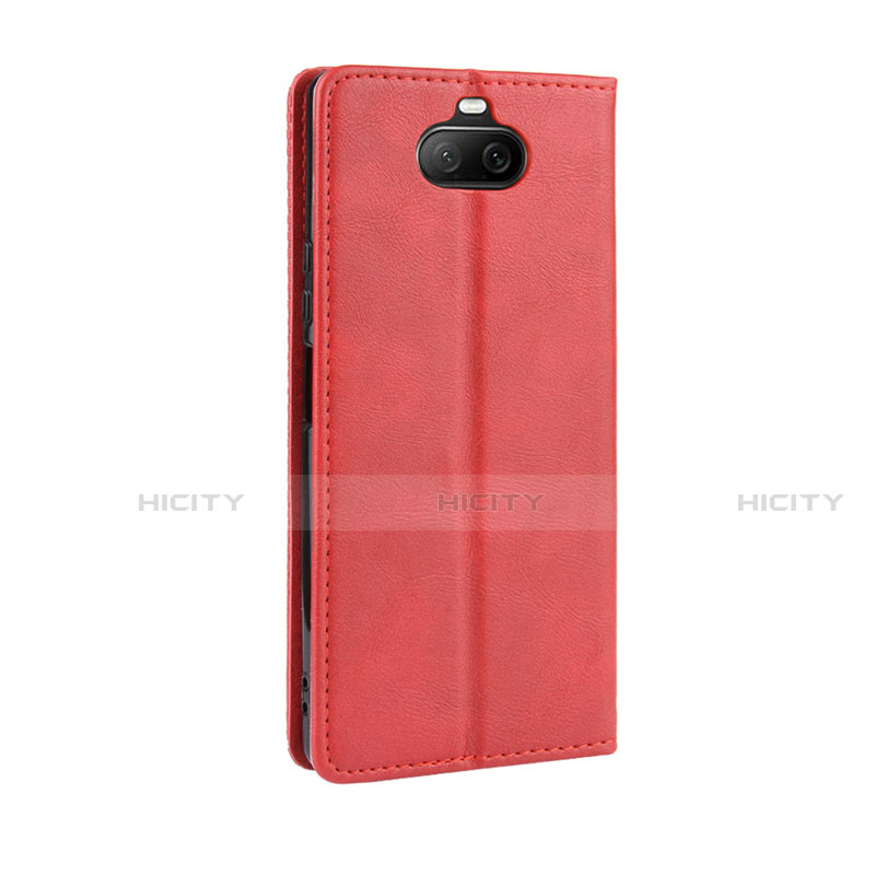 Custodia Portafoglio In Pelle Cover con Supporto L01 per Sony Xperia 8