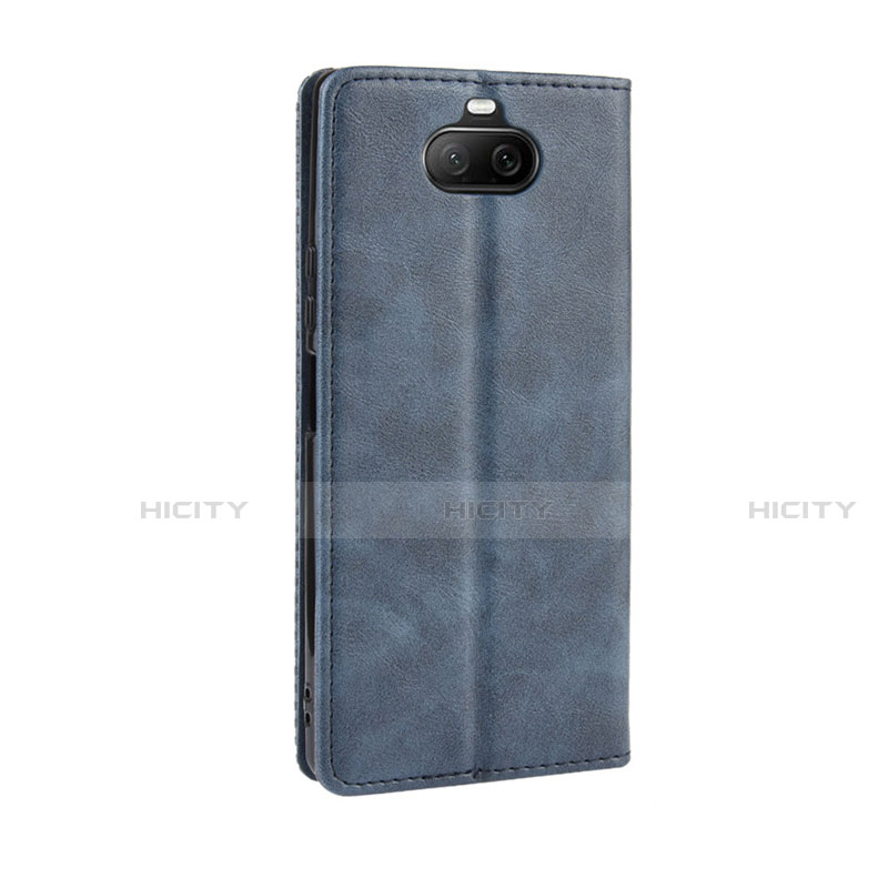 Custodia Portafoglio In Pelle Cover con Supporto L01 per Sony Xperia 8