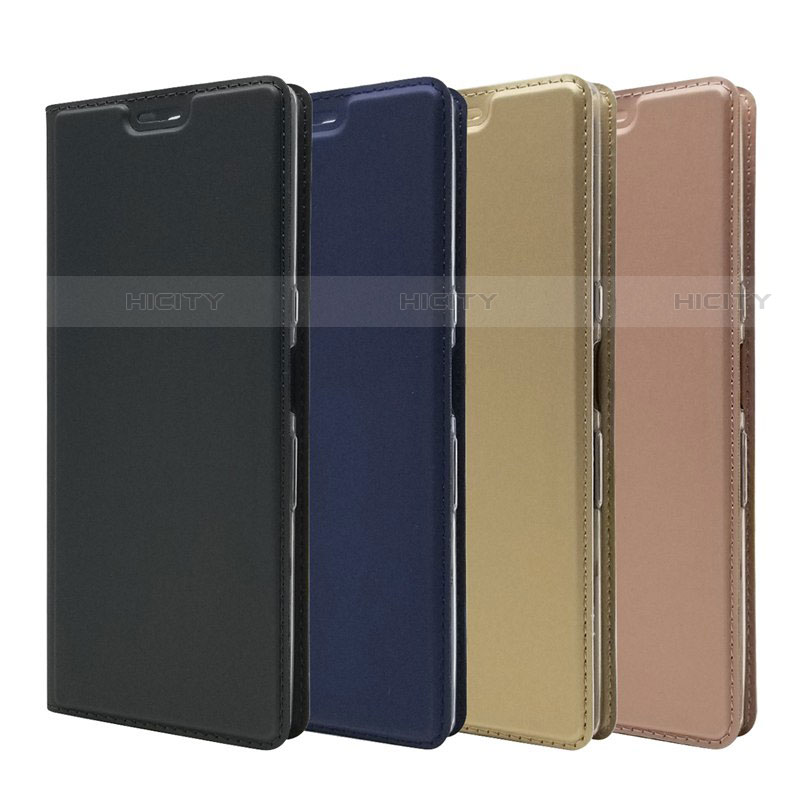 Custodia Portafoglio In Pelle Cover con Supporto L01 per Sony Xperia XA3 Ultra