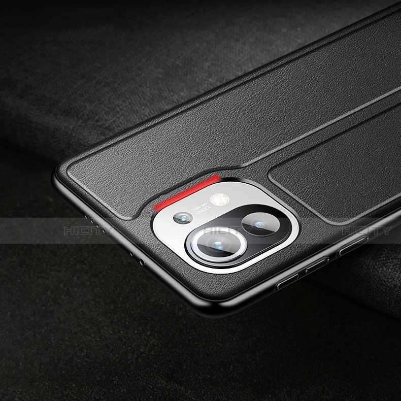 Custodia Portafoglio In Pelle Cover con Supporto L01 per Xiaomi Mi 11 Lite 4G