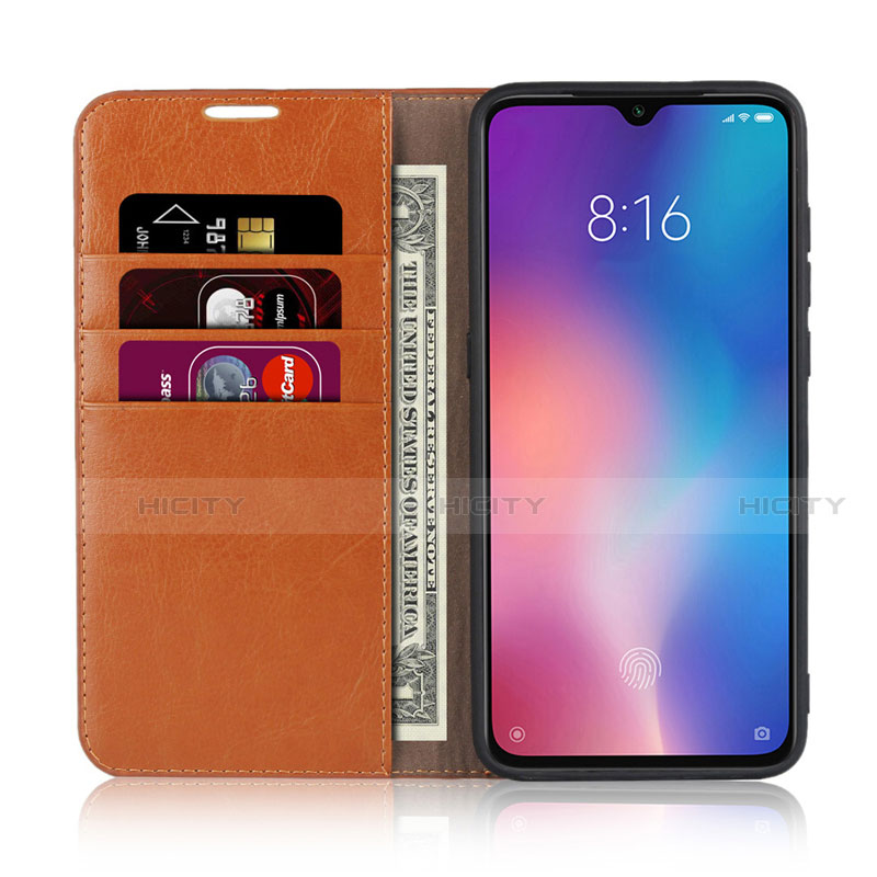 Custodia Portafoglio In Pelle Cover con Supporto L01 per Xiaomi Mi 9 Pro