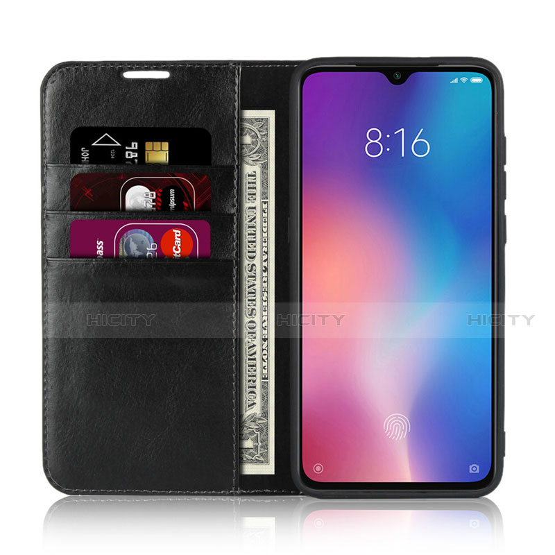 Custodia Portafoglio In Pelle Cover con Supporto L01 per Xiaomi Mi 9 Pro