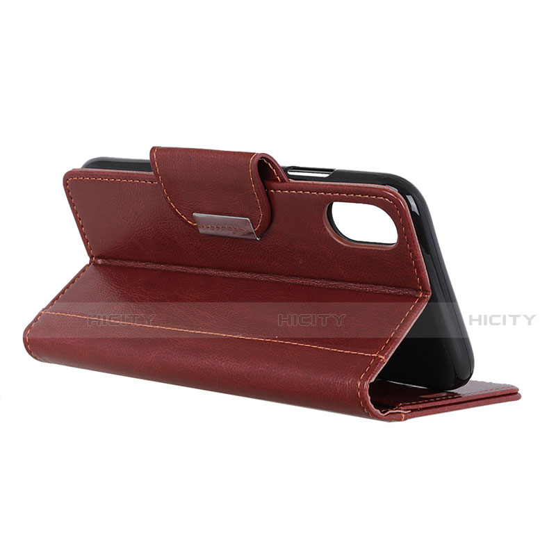 Custodia Portafoglio In Pelle Cover con Supporto L01 per Xiaomi Redmi 9A