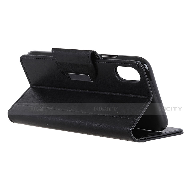 Custodia Portafoglio In Pelle Cover con Supporto L01 per Xiaomi Redmi 9A