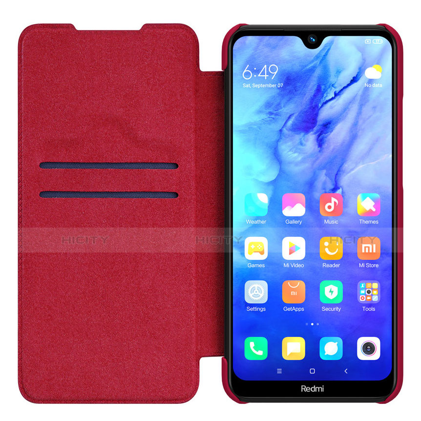 Custodia Portafoglio In Pelle Cover con Supporto L01 per Xiaomi Redmi Note 8 (2021)