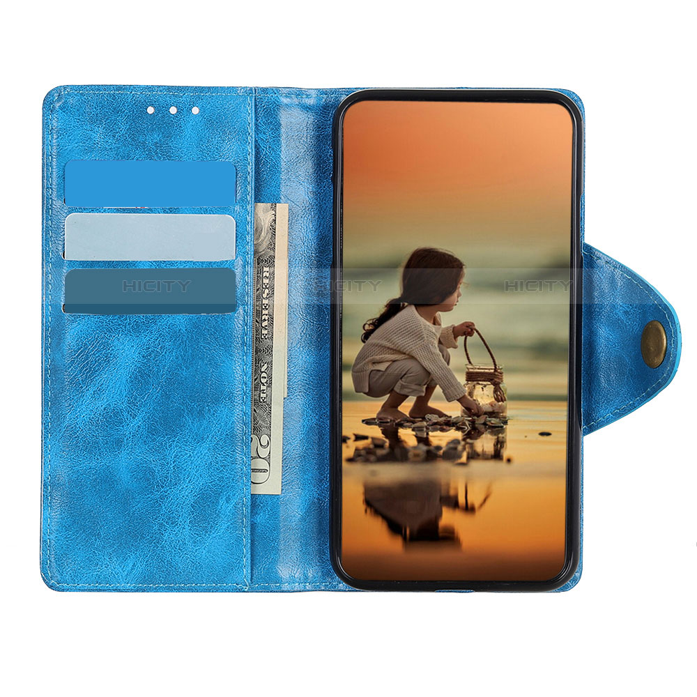 Custodia Portafoglio In Pelle Cover con Supporto L01 per Xiaomi Redmi Note 9S