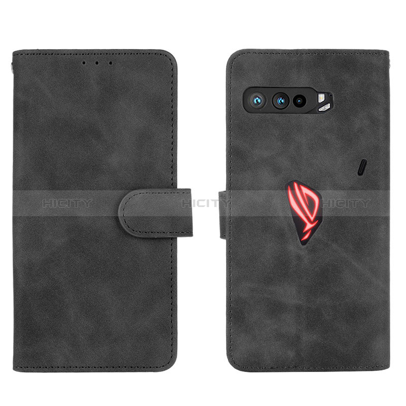 Custodia Portafoglio In Pelle Cover con Supporto L01Z per Asus ROG Phone 3 Strix ZS661KS Nero