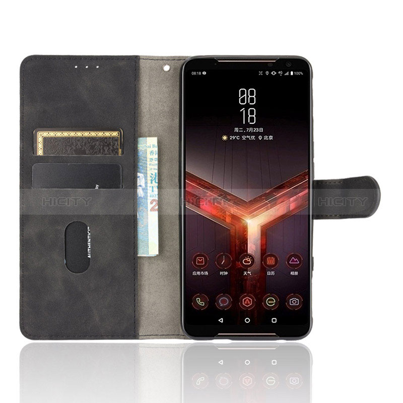 Custodia Portafoglio In Pelle Cover con Supporto L01Z per Asus ROG Phone II ZS660KL