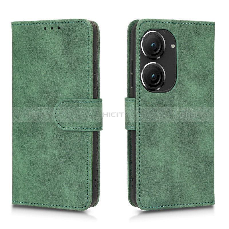 Custodia Portafoglio In Pelle Cover con Supporto L01Z per Asus Zenfone 9