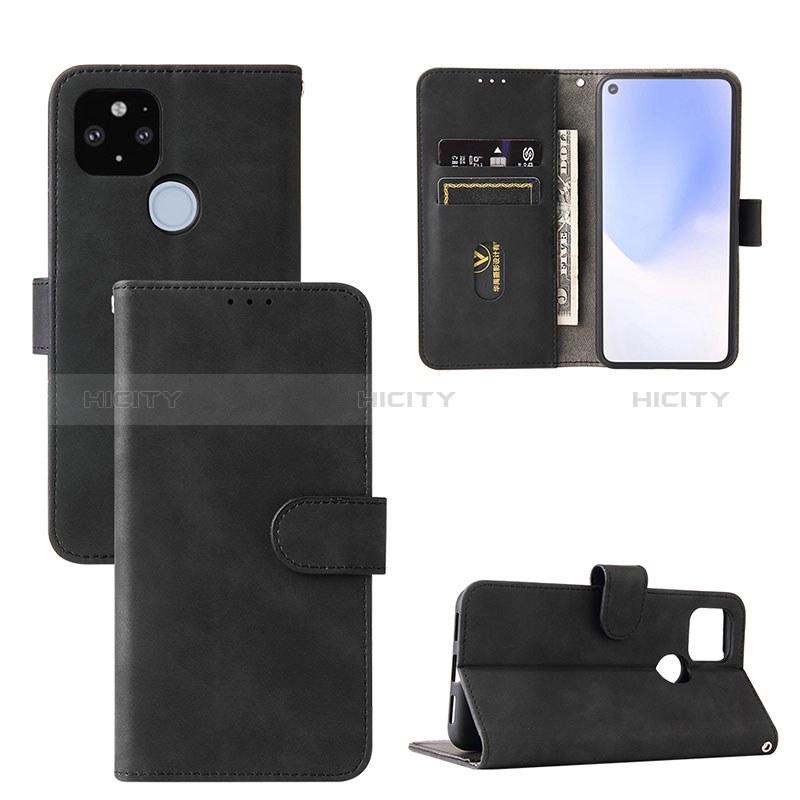 Custodia Portafoglio In Pelle Cover con Supporto L01Z per Google Pixel 5a 5G