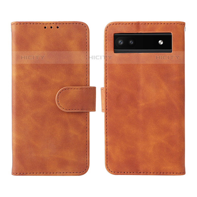 Custodia Portafoglio In Pelle Cover con Supporto L01Z per Google Pixel 6a 5G