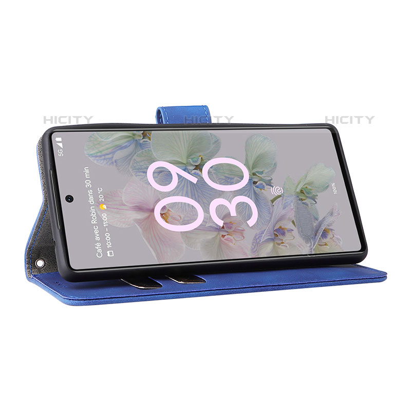 Custodia Portafoglio In Pelle Cover con Supporto L01Z per Google Pixel 6a 5G