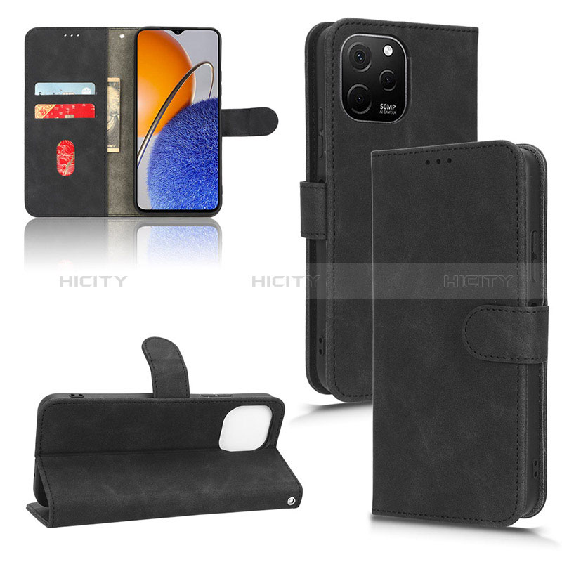 Custodia Portafoglio In Pelle Cover con Supporto L01Z per Huawei Enjoy 50z