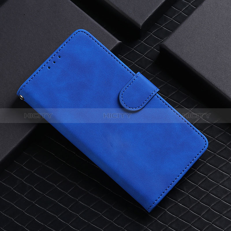 Custodia Portafoglio In Pelle Cover con Supporto L01Z per Huawei Honor 50 5G Blu