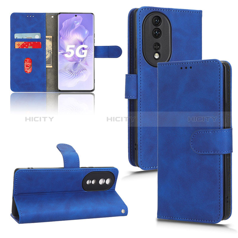 Custodia Portafoglio In Pelle Cover con Supporto L01Z per Huawei Honor 80 5G