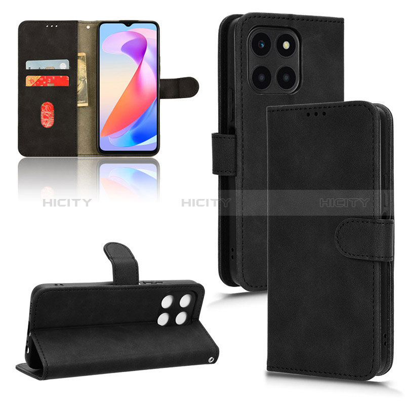 Custodia Portafoglio In Pelle Cover con Supporto L01Z per Huawei Honor X6a