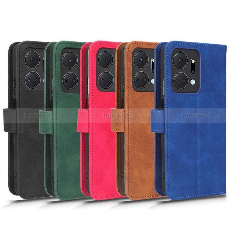 Custodia Portafoglio In Pelle Cover con Supporto L01Z per Huawei Honor X7a