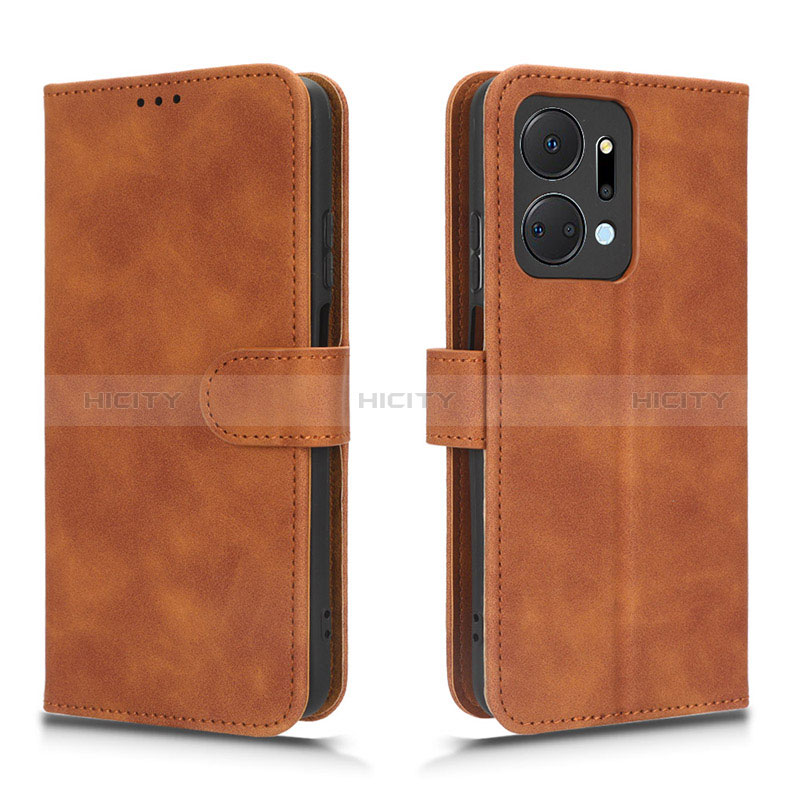 Custodia Portafoglio In Pelle Cover con Supporto L01Z per Huawei Honor X7a