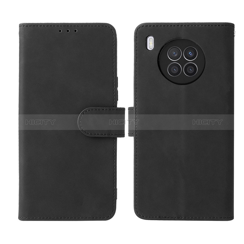 Custodia Portafoglio In Pelle Cover con Supporto L01Z per Huawei Nova 8i Nero