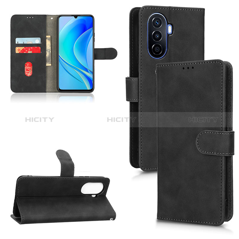 Custodia Portafoglio In Pelle Cover con Supporto L01Z per Huawei Nova Y70