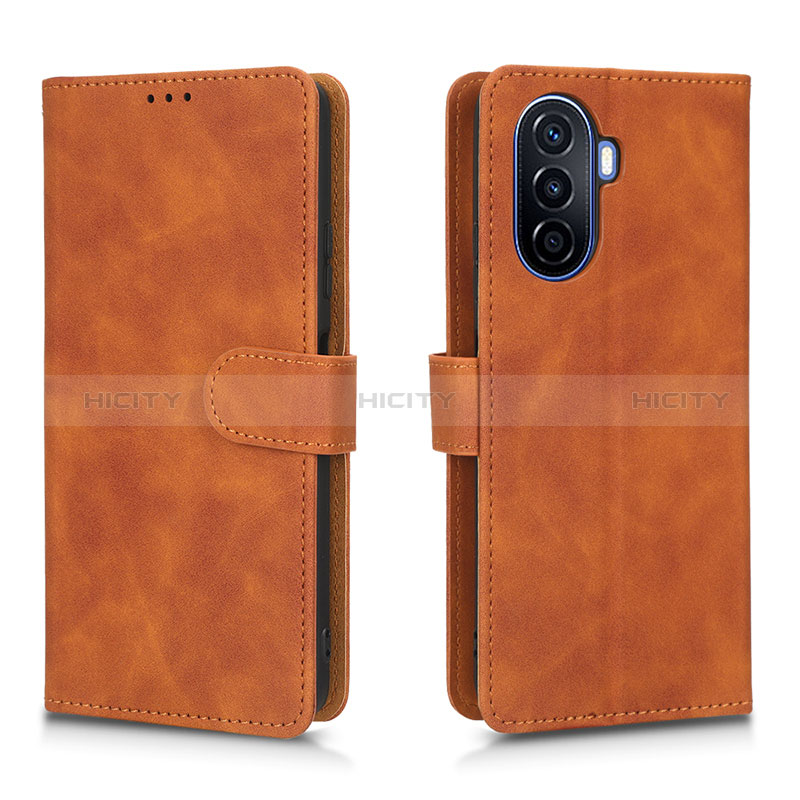 Custodia Portafoglio In Pelle Cover con Supporto L01Z per Huawei Nova Y70