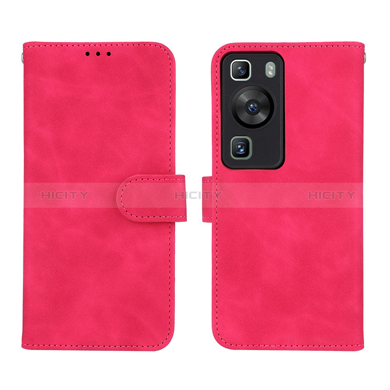 Custodia Portafoglio In Pelle Cover con Supporto L01Z per Huawei P60