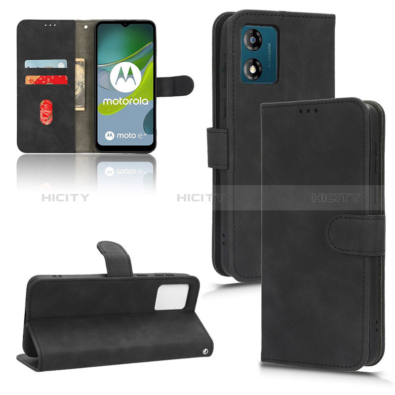 Custodia Portafoglio In Pelle Cover con Supporto L01Z per Motorola Moto E13