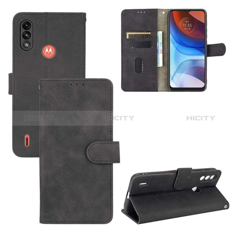 Custodia Portafoglio In Pelle Cover con Supporto L01Z per Motorola Moto E7 Power